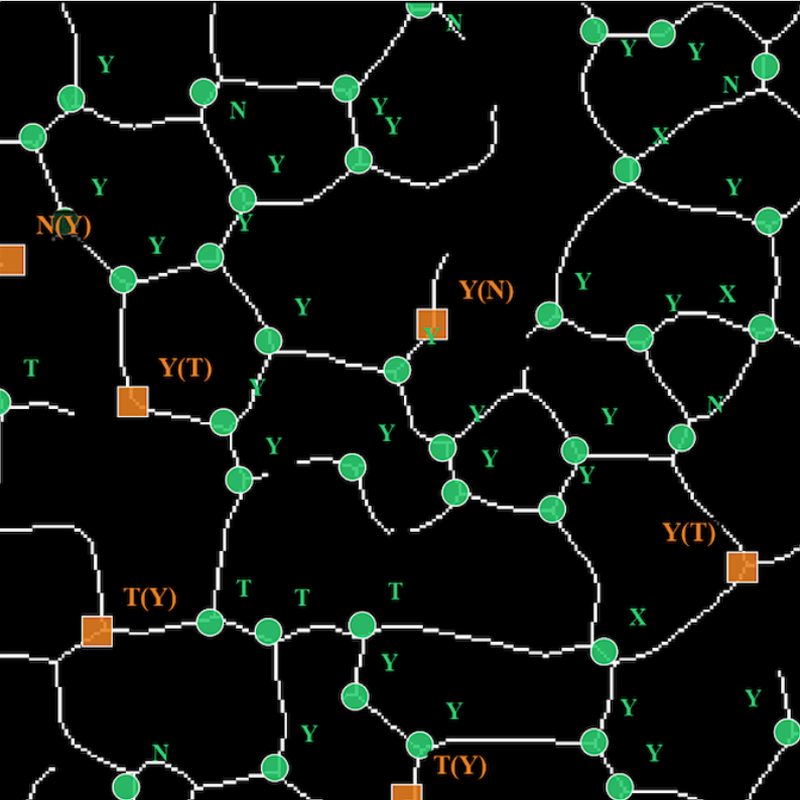 Classified junction network